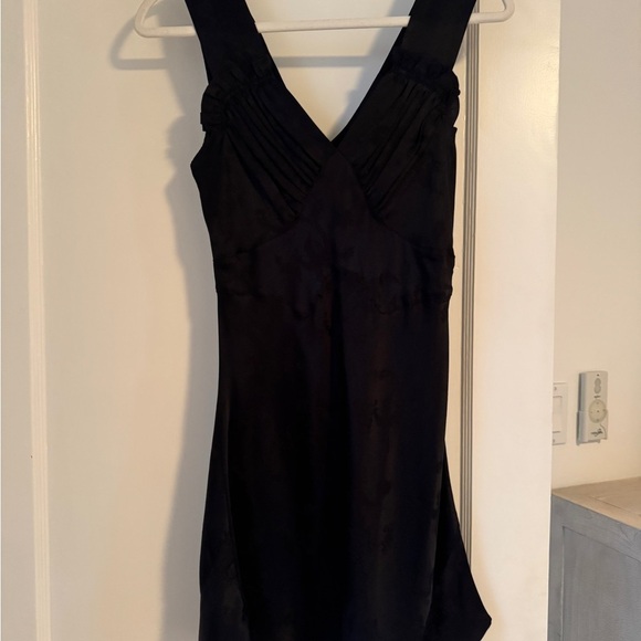 Realisation Par Roxy Dress Black Silk Size XS - Picture 2 of 5